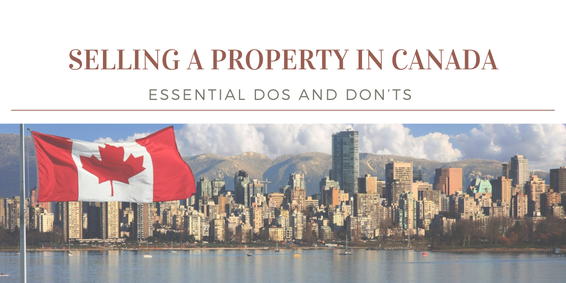 Selling a Property in Canada