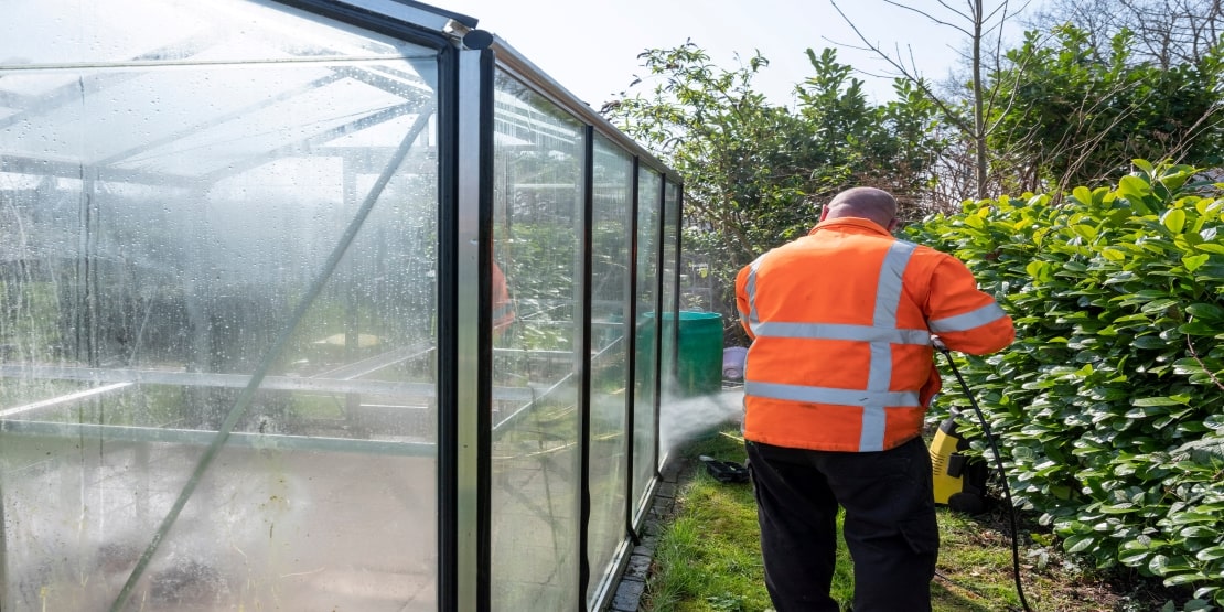 Greenhouse Cleaning