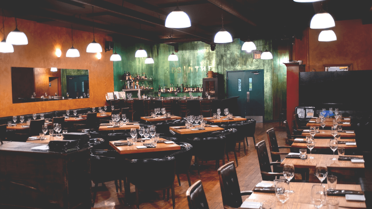 Absinthe Café is one of the most popular and famous restaurants in Ottawa