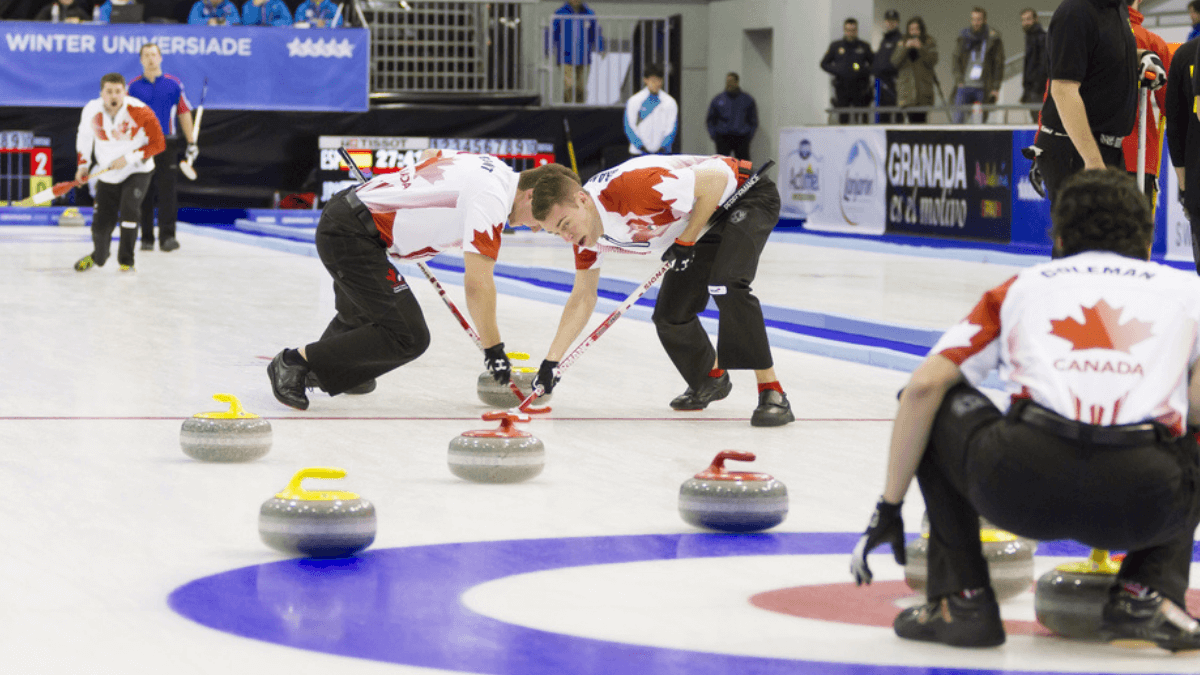 Curling is another one of the beloved winter sport in Canada
