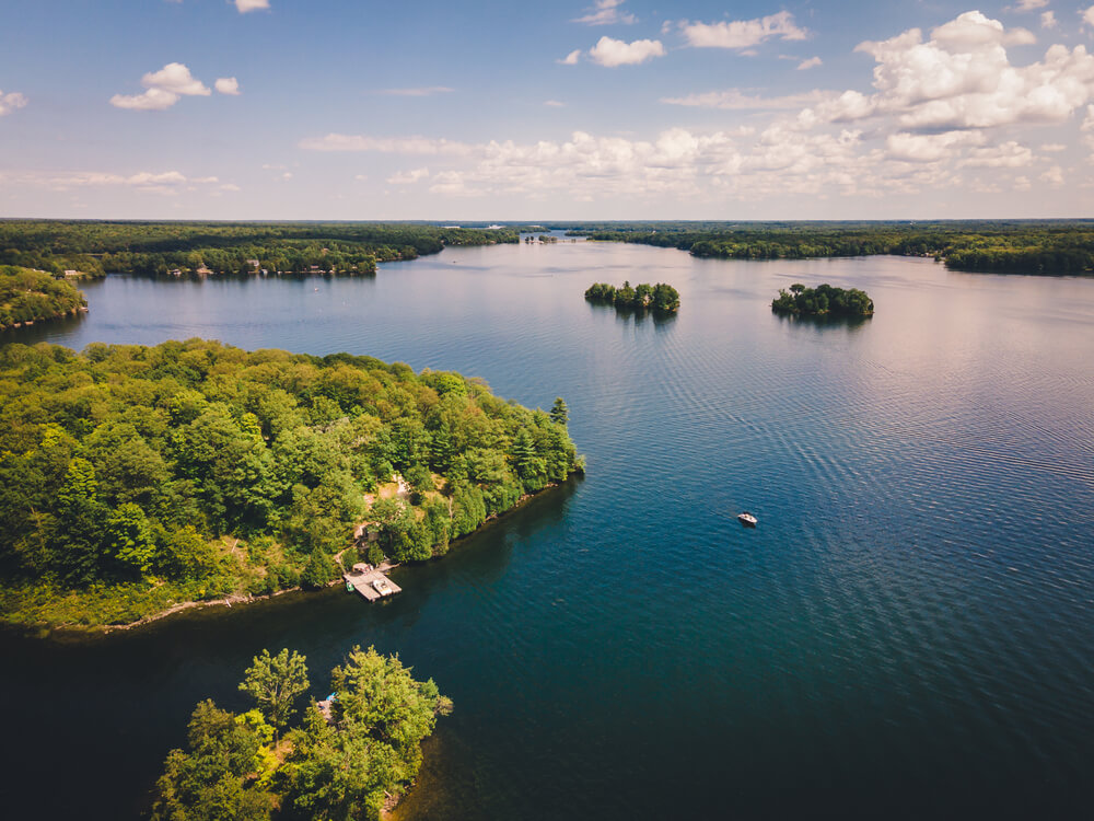 Muskoka Lakes in Ontario