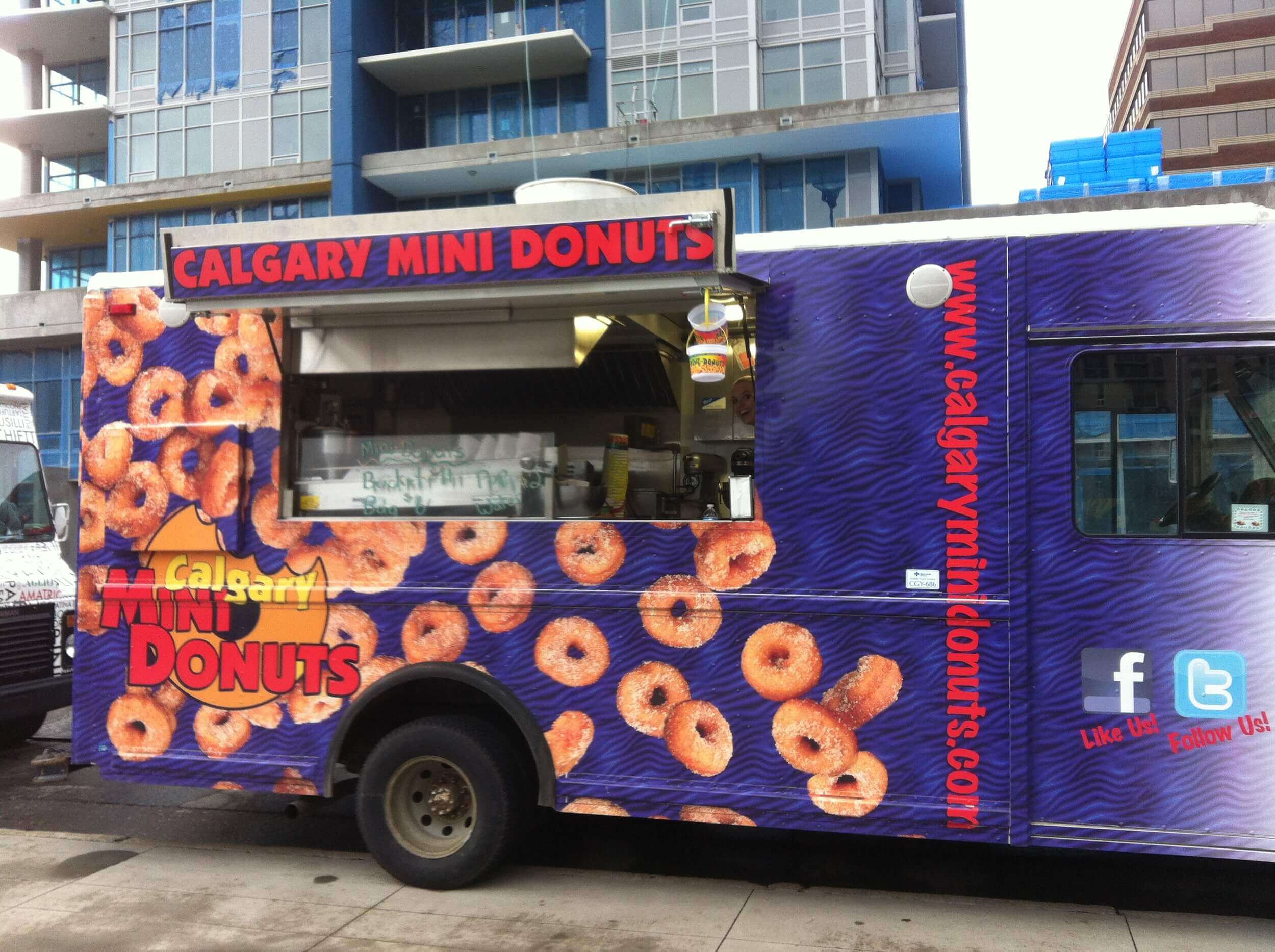 Calgary Mini Donuts best food trucks in Calgary