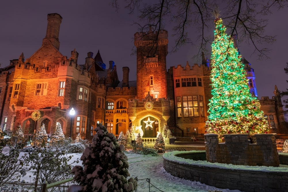 Casa Loma’s Castle and Christmas Lights