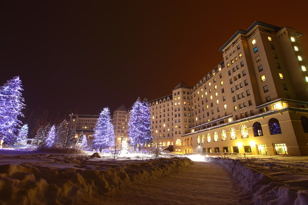 Christmas in Canada’s Lake Louise