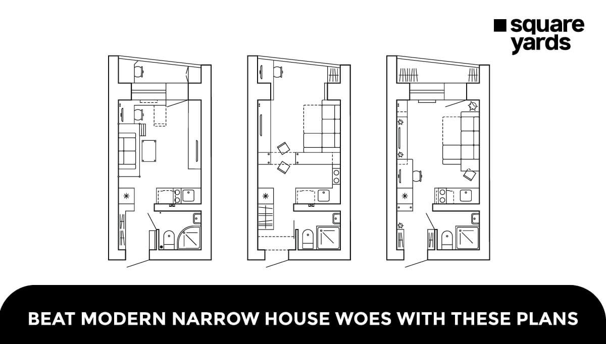 Finest Modern Narrow Lot House Plans