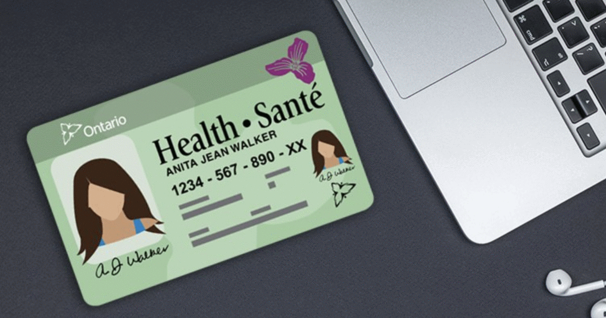 Procedure of Health Card Renewal in Ontario