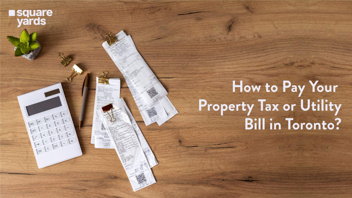 Pay Utility bill and Property Tax