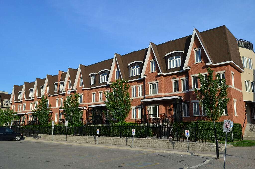 Townhouses in Canada