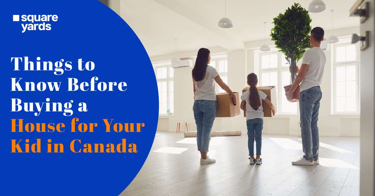 Buying a Home for their Kid in Canada