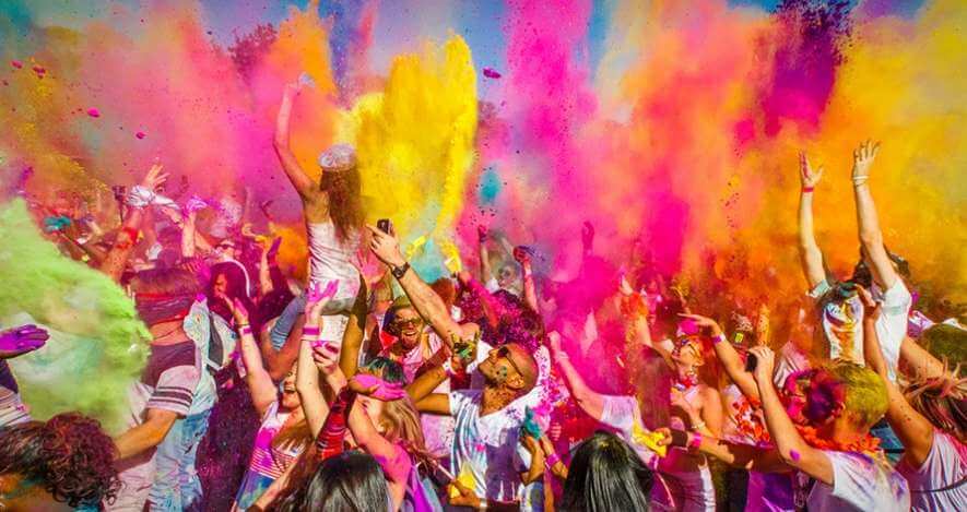 Holi Parties in Canada