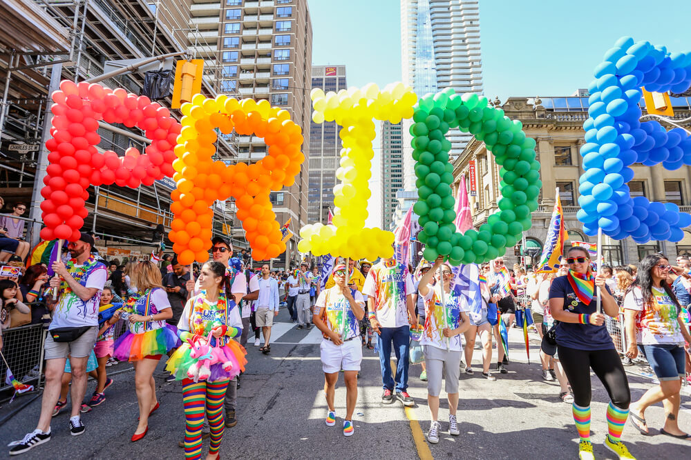 Pride Celebrations in Church Yonge Corridor